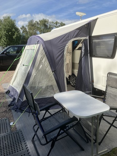 Caravan porch awning - caravan,