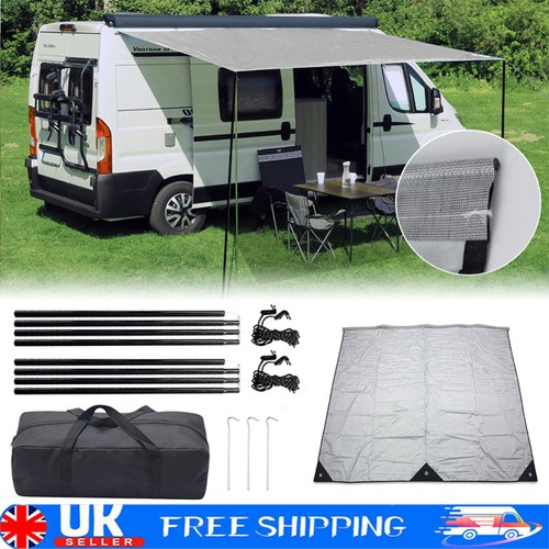 Caravan campervan awning sun - caravan,