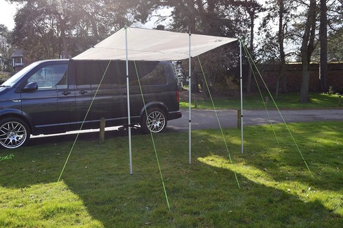 Campervan caravan awning sun - campervan,