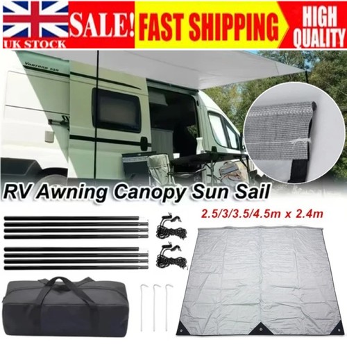 5m x 2 4m - 2.4m, caravan